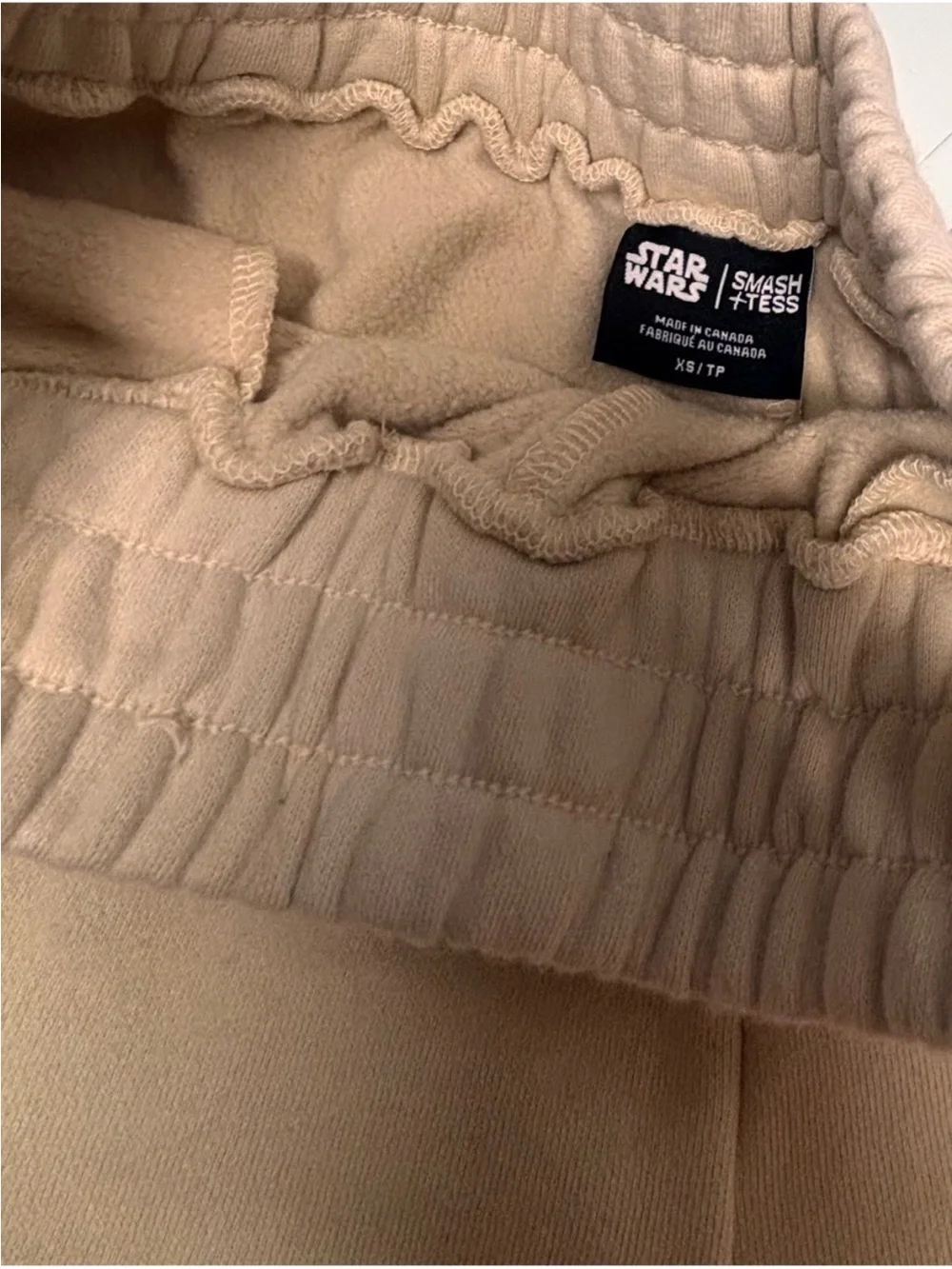 Smash + Tess x Star Wars Beige Fleece Jogger Sweatpants Size
XS - Picture 6 of 10